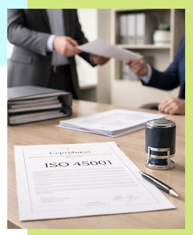 Сертификат ISO 45001 в Мончегорске под ключ от 45450 р. | Сертэкс